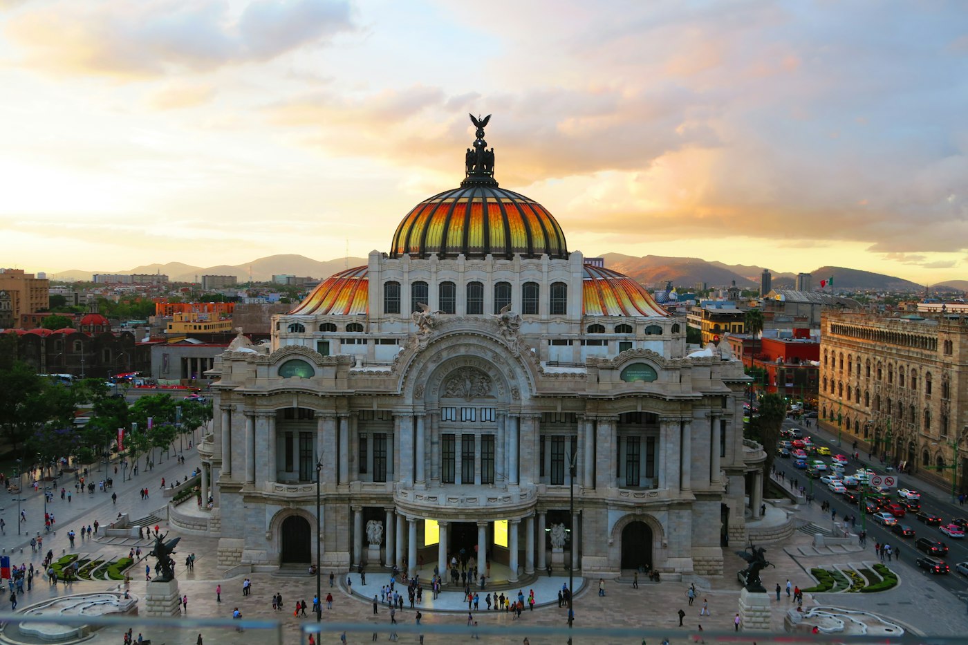 El Palacio de Bellas Artes, Ciudad de México