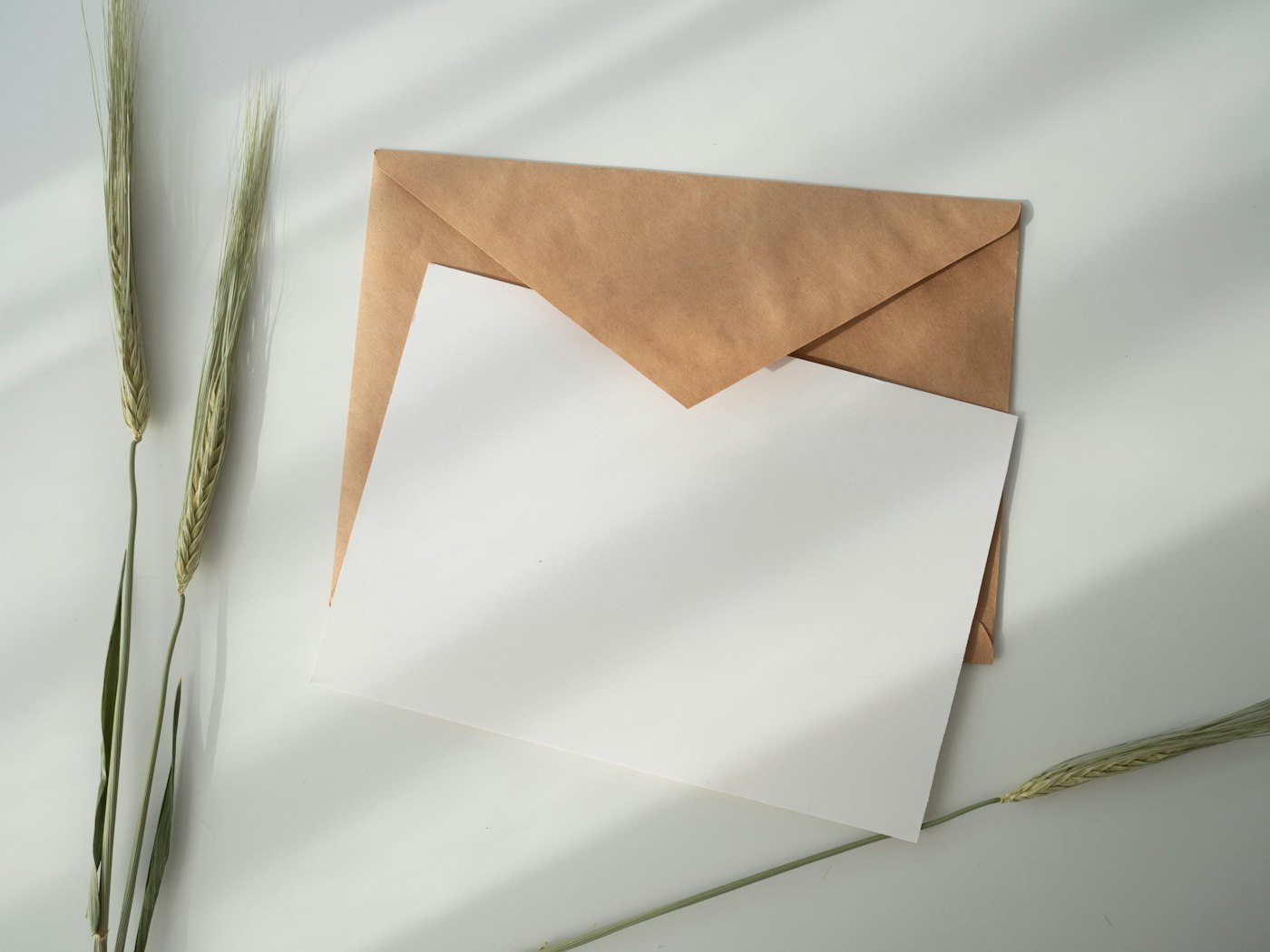 Sobre con una carta